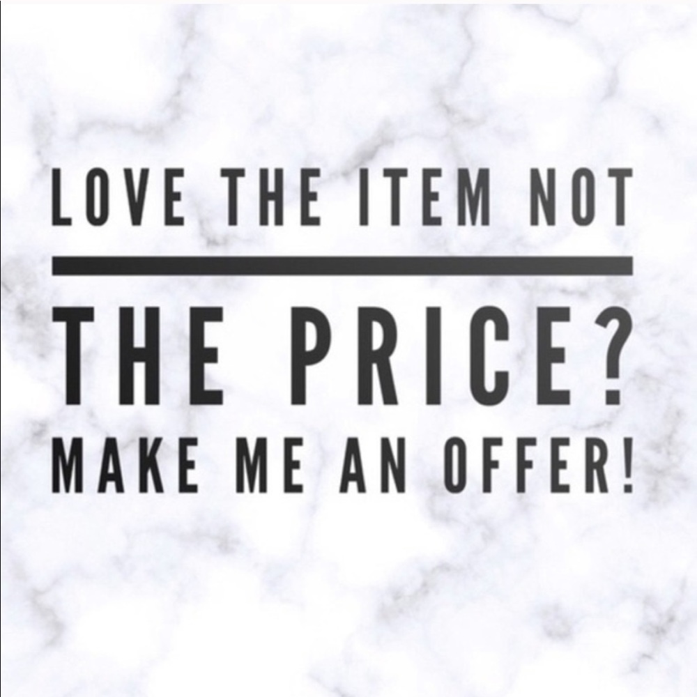 Make me an offer!